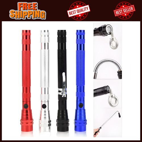 Led magnetic pickup tool - led,
