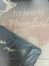 NEXT DISNEY PETER PAN TINKERBELL SINGLE DUVET COVER & PILLOWCASE