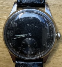 VINTAGE RECTA German Military Watch WWII 