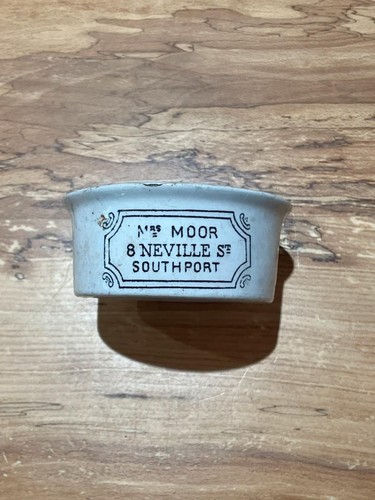 Vintage potted meat pot - potted,