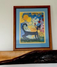 Rosina Wachtmeister Print Double Mounted Frame