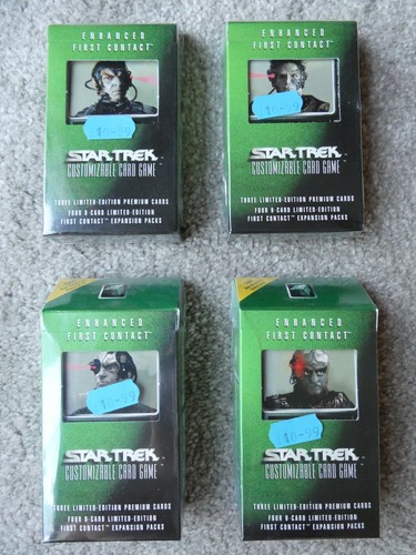 Star trek ccg sealed enhanced - ccg,