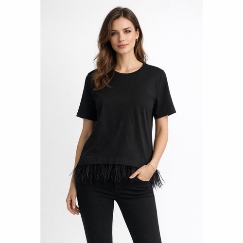 Luisa cerano feather - feather, hem