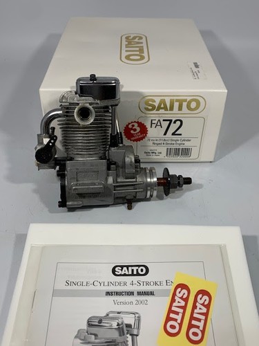 Saito fa72 single cylinder - single,