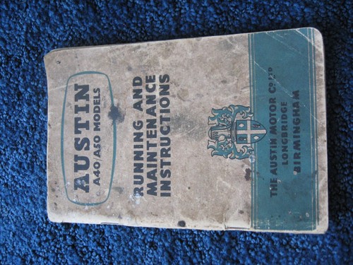 Austin a40 a50 running - austin-a40/a50-running, and