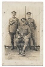 WW1 photo Royal Engineers Signals soldiers MBE MSM medals battle patch 32nd Div?