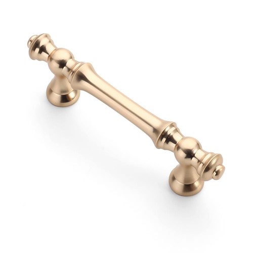 Brushed brass cabinet handles - brushed,