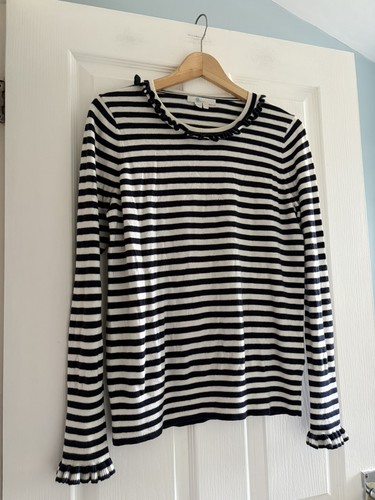 Boden ruffle wool - blend, jumper