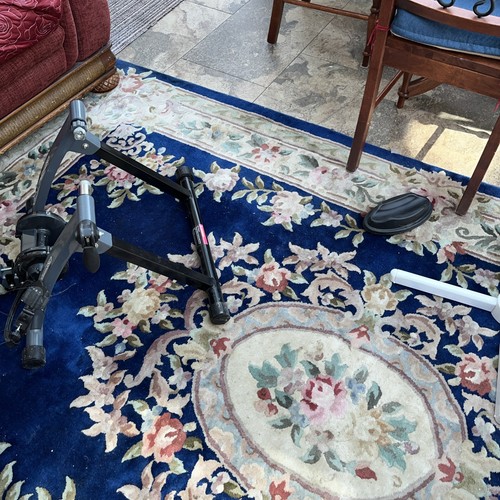 Indoor bike trainer stand - indoor, with