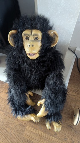 Large monkey hand puppet - puppet,