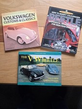 3 x VW Beetle collectible books - 