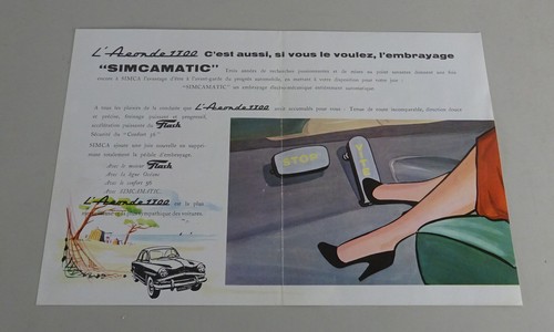 Brochure sheet - brochure, aronde