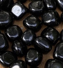 Black Obsidian Tumblestone AAA+ Powerful / Creative / Protective