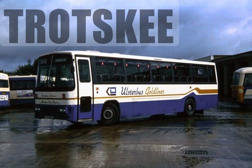 35mm slide ulsterbus leyland - slide,