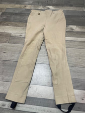 childs kids beige horse riding jodhpurs SADDLECRAFT size 26 W26 L26.5