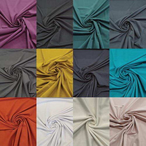 Organic cotton plain - cotton, stretch