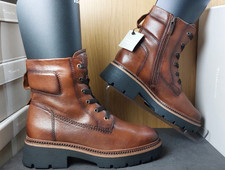 Ref.643 TAMARIS LEATHER ANKLE BOOTS £32.99 /RRP £120 LADIES UK SIZE 4 /EU 37 NEW