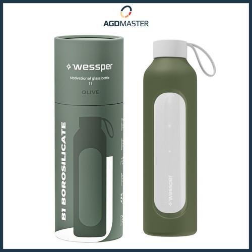 Water bottle glass - bottle, wessper
