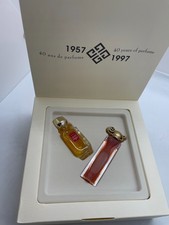Vintage Givenchy Organza Parfum and L'Interdit Miniature Perfume Set 1997