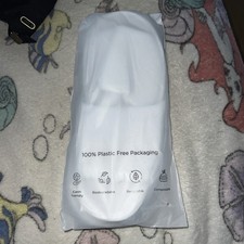 Spa/ Hotel / Travel Slippers. Unisex, White, Towelling With Open Toe. Reusable.