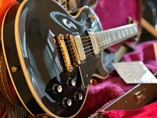 Gibson Vintage 1995 Yamano Les Paul Custom Ebony Black Beauty w/ Orig hardcase 