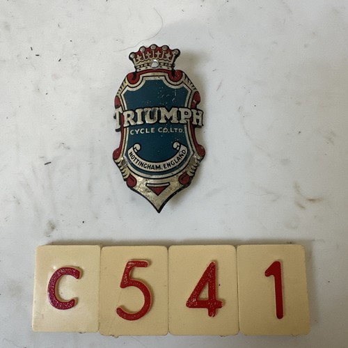 Vintage triumph head - triumph,