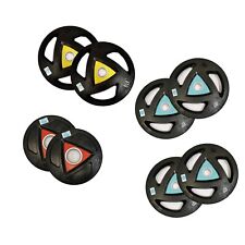 Olympic Weight Plates 1.25 - 20KG Rubber Disc Weights Gym Exercise 2pcs by FH