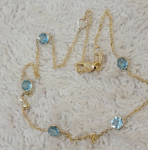 14k yellow gold ankle - gold,