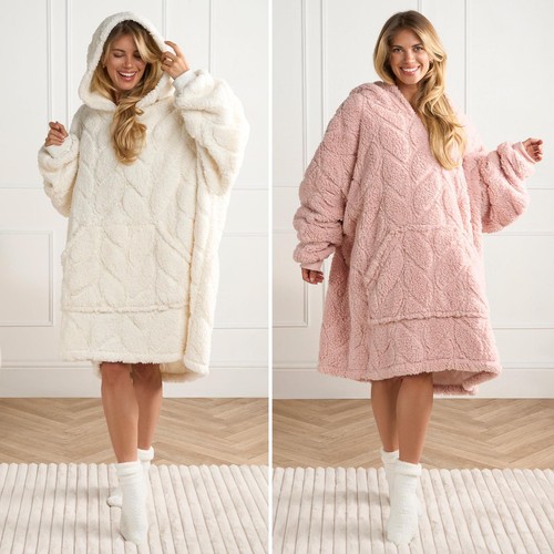 Oversized hoodie blanket giant - oversized,