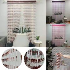 Beaded String Curtain Panels