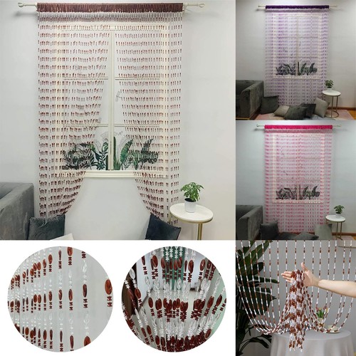 Beaded string curtain - string,