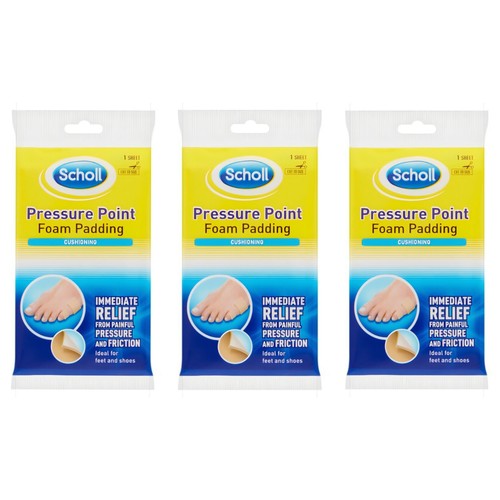 Scholl pressure point foam - point,