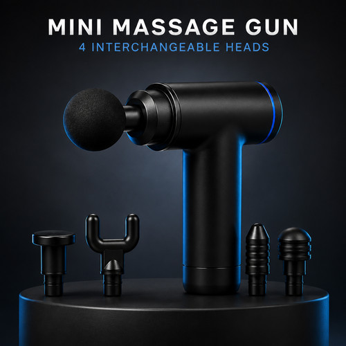 Heads muscle massage gun - massage,