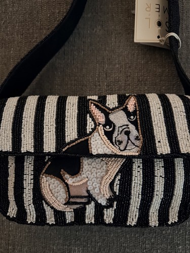 Beaded boston terrier french - terrier,
