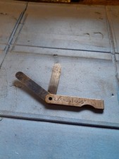 VINTAGE CAR FEELER GAUGE. TOOLKIT. INLET 4 THOU, EXHAUST 6 THOU