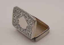 Antique Sterling Silver Pill