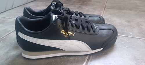 Puma roma leather trainers - puma,