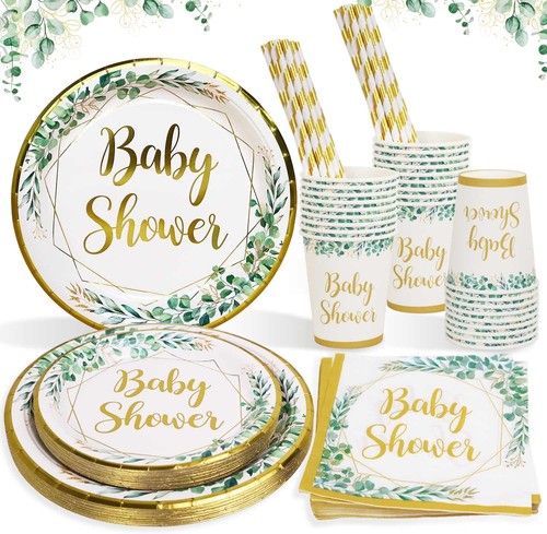125pcs sage green - sage, shower