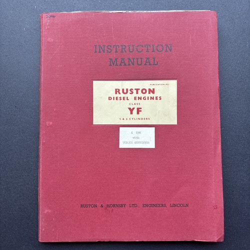 Ruston diesel engines class - ruston,