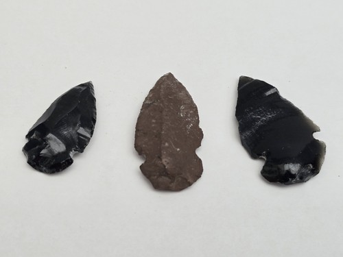 Set arrowheads obsidian - set,