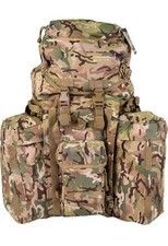 Full Size British Military Army Combat Rucksack Bergen 120L BTP Pack + Pockets