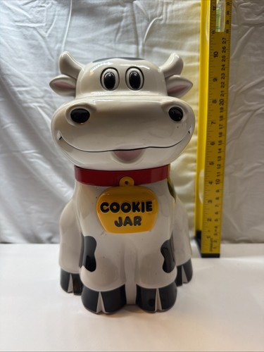 Mooing cow cookie - jar, 1992