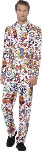 Mens groovy stand out suit - groovy,