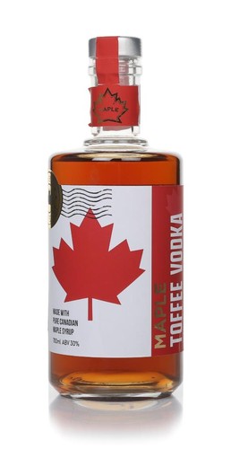 Defiance maple toffee vodka - toffee,
