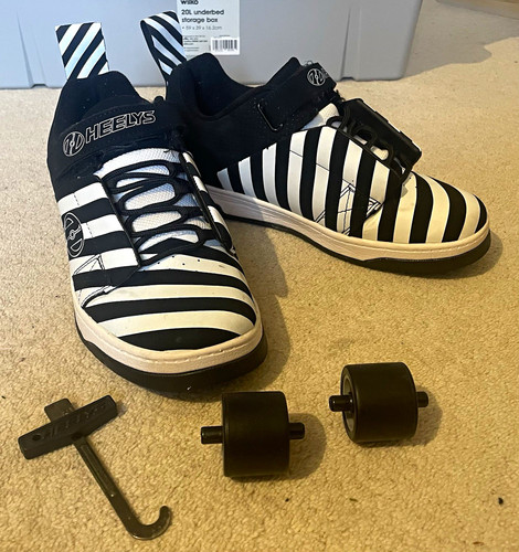 Heelys rift black white - 1, black/white