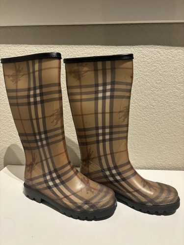 Burberry boots haymarket - boots, 37