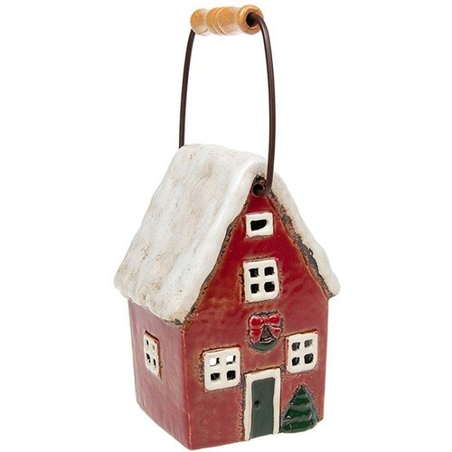 Village pottery xmas tall - xmas,