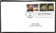 US SC # 3758 Tiffany Lamp FDC