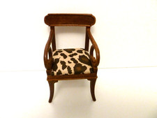 Dolls House Chair Walnut