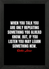 Dalai Lama Quotes Framed Wall